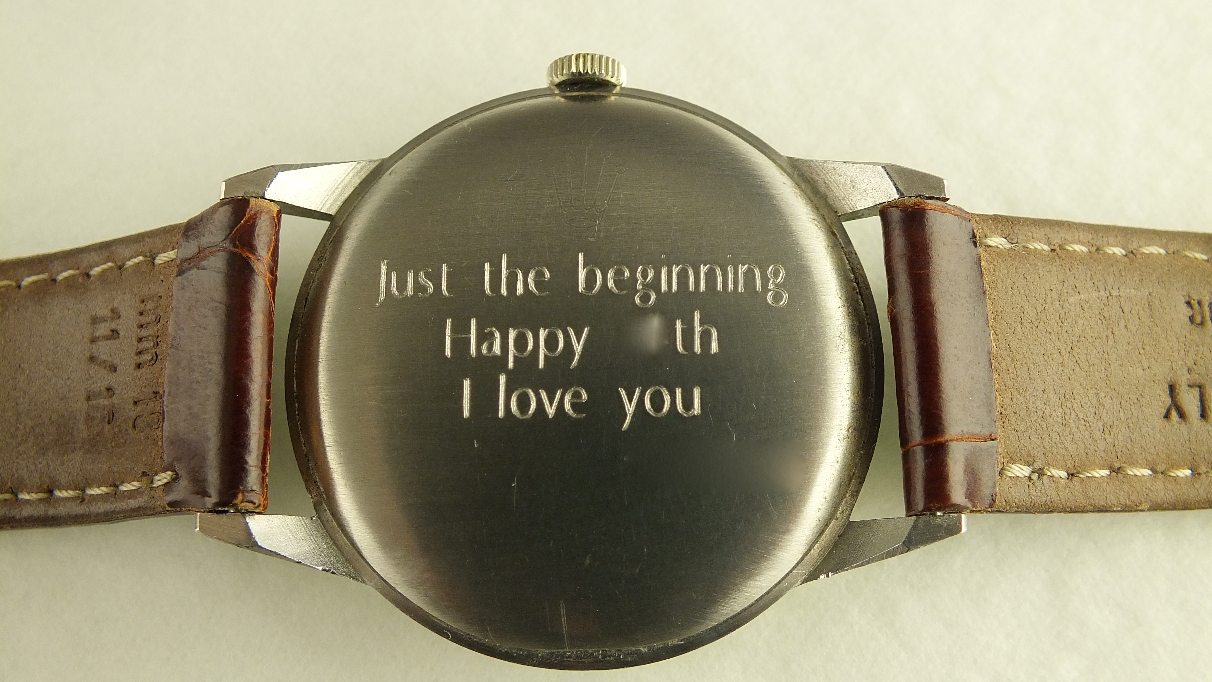 Vintage Rolex "Precision"  Watch with Alligator Band