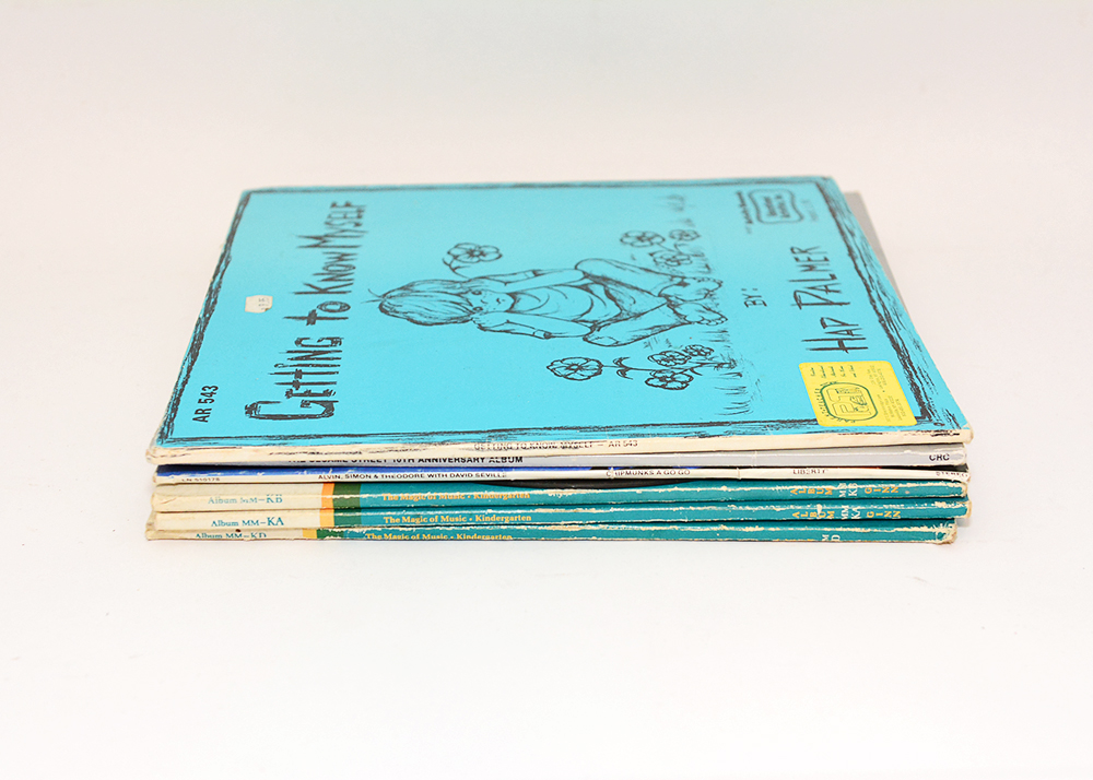 Children's Vintage Vinyl Records