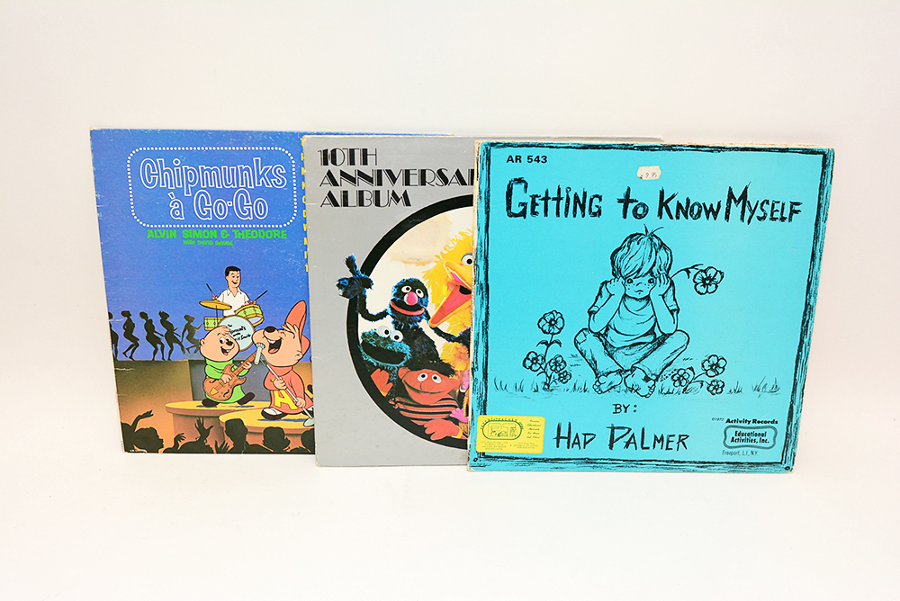 Children's Vintage Vinyl Records