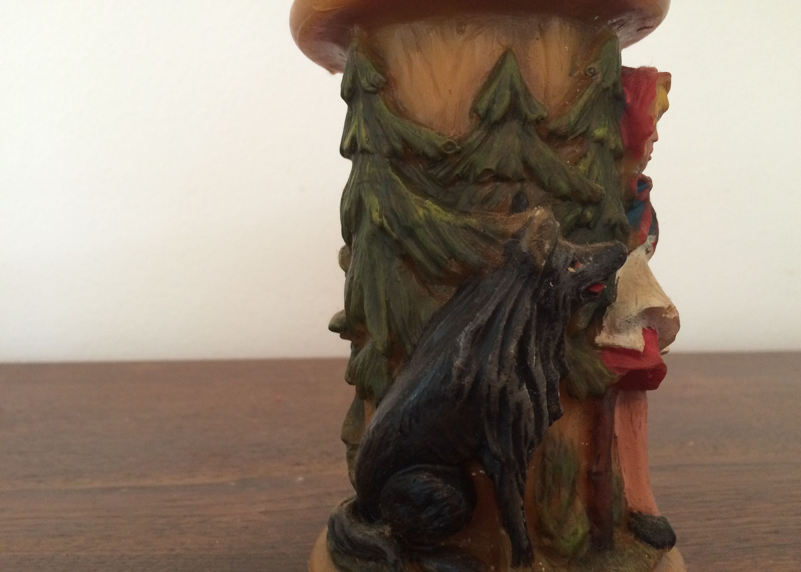 Vintage Handmade German Candle