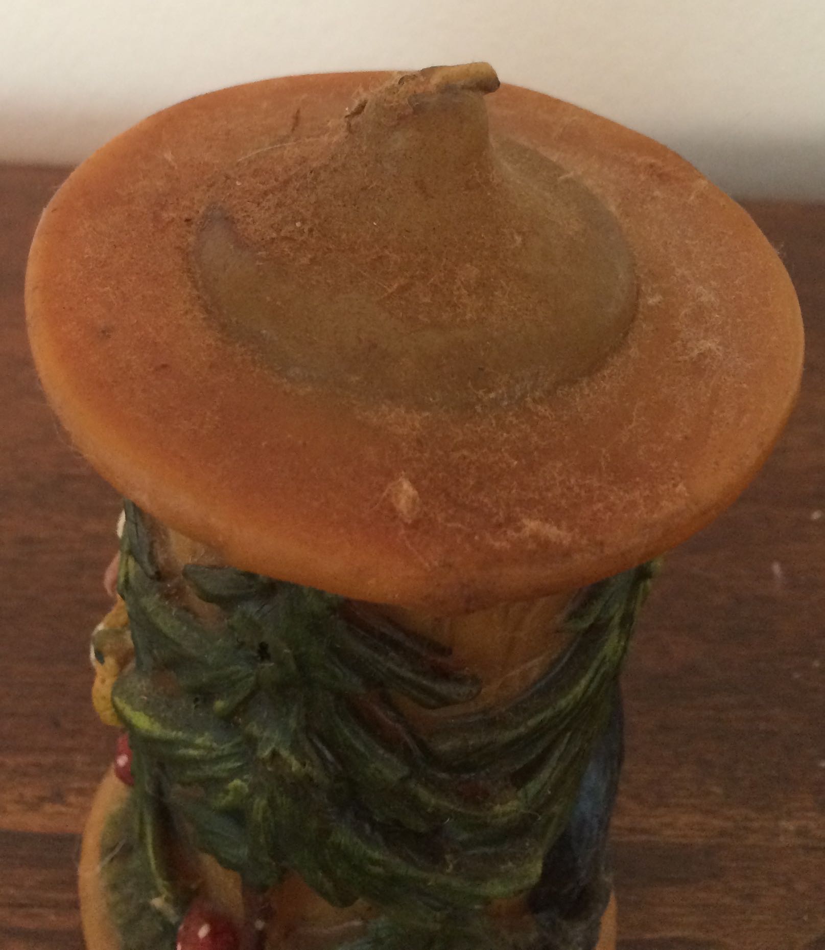 Vintage Handmade German Candle