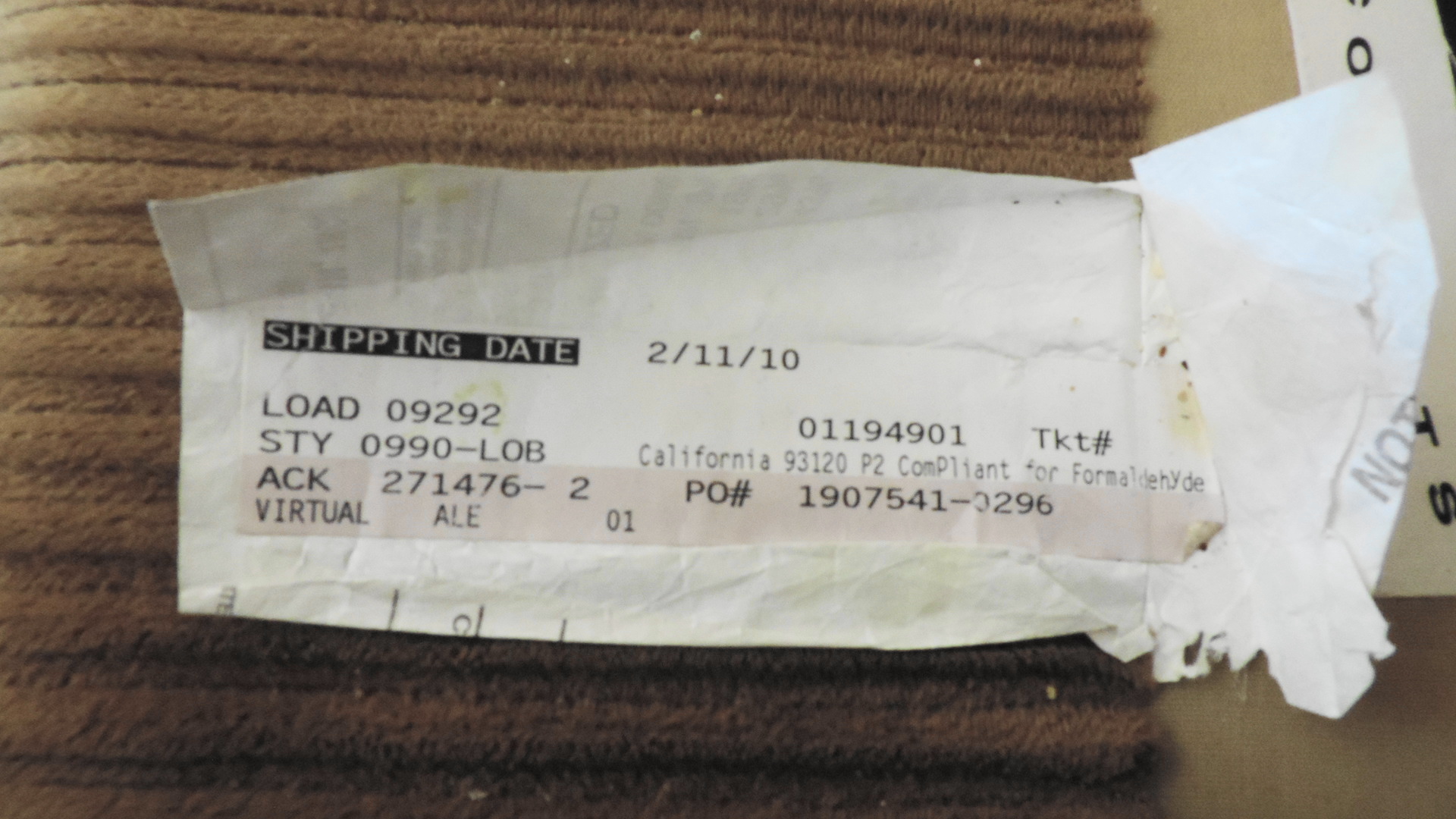 Three Piece Sectional Sofa