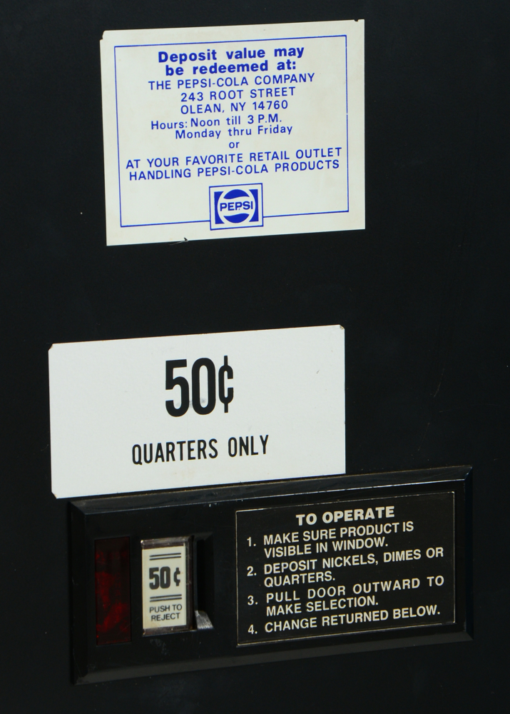 Wall-Mount Pepsi Machine