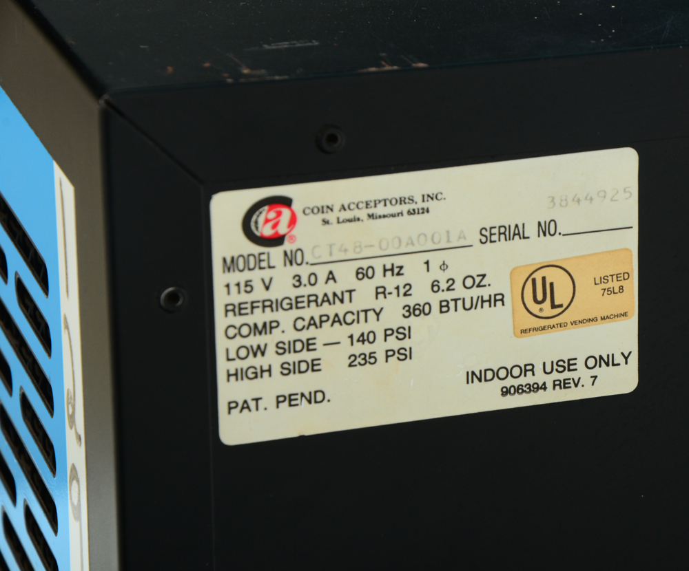 Wall-Mount Pepsi Machine