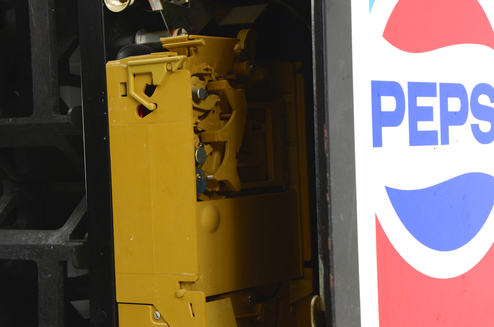 Wall-Mount Pepsi Machine