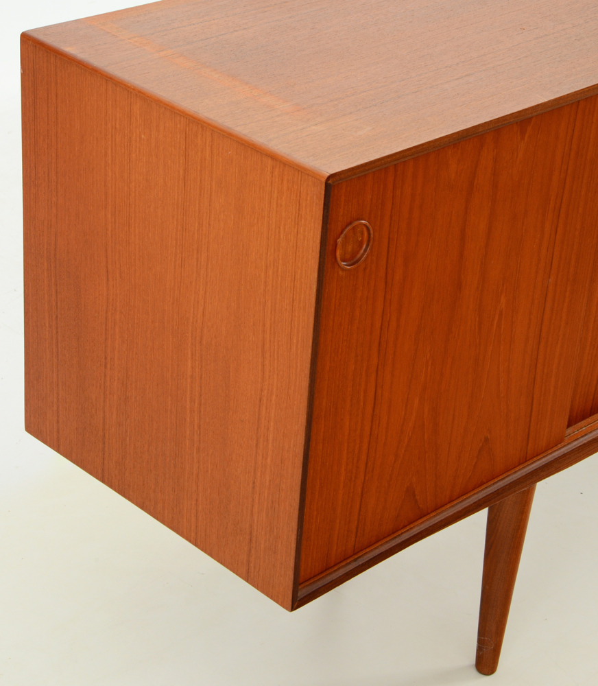 Danish Modern Credenza with Bookshelf