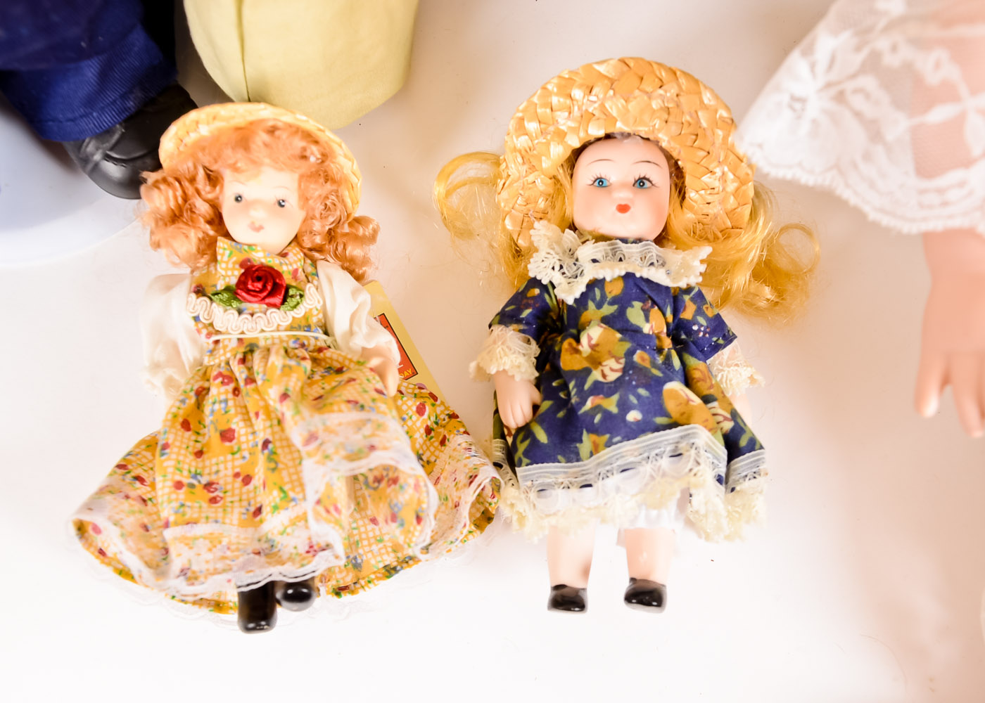 Collection of Dolls, Mostly Porcelain