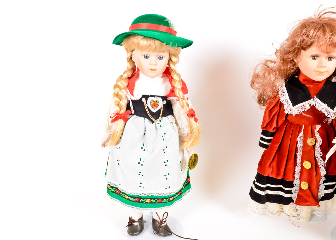 Collection of Dolls, Mostly Porcelain