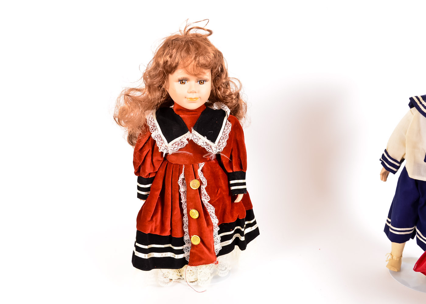 Collection of Dolls, Mostly Porcelain