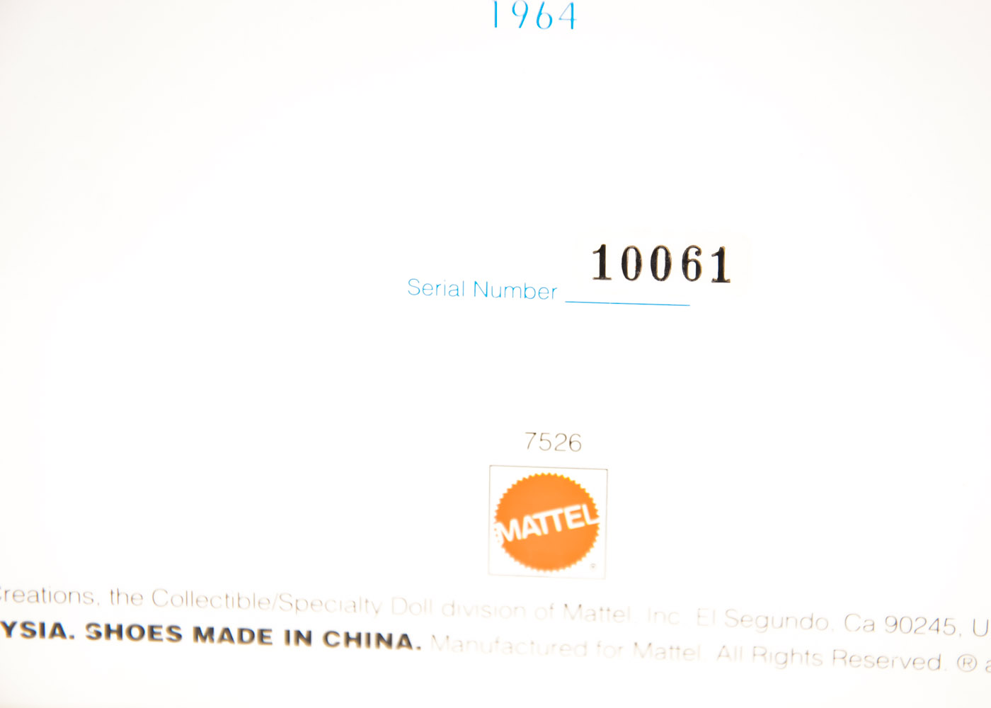 Plantation Belle Barbie in Porcelain