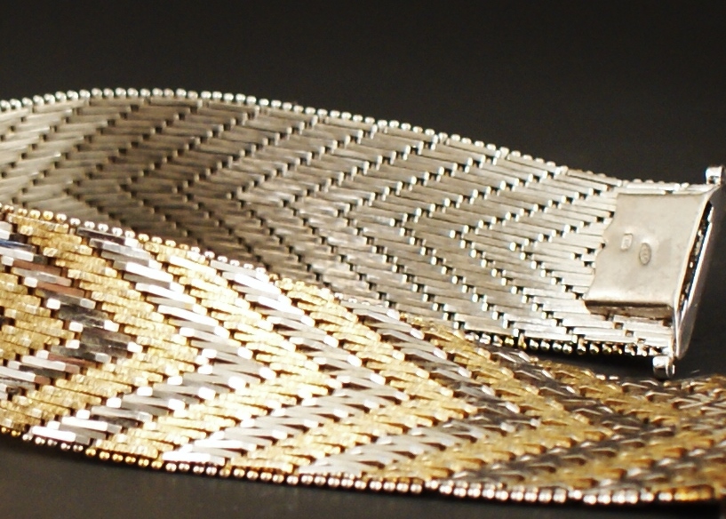 Sterling And Vermeil Bracelet