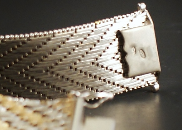 Sterling And Vermeil Bracelet