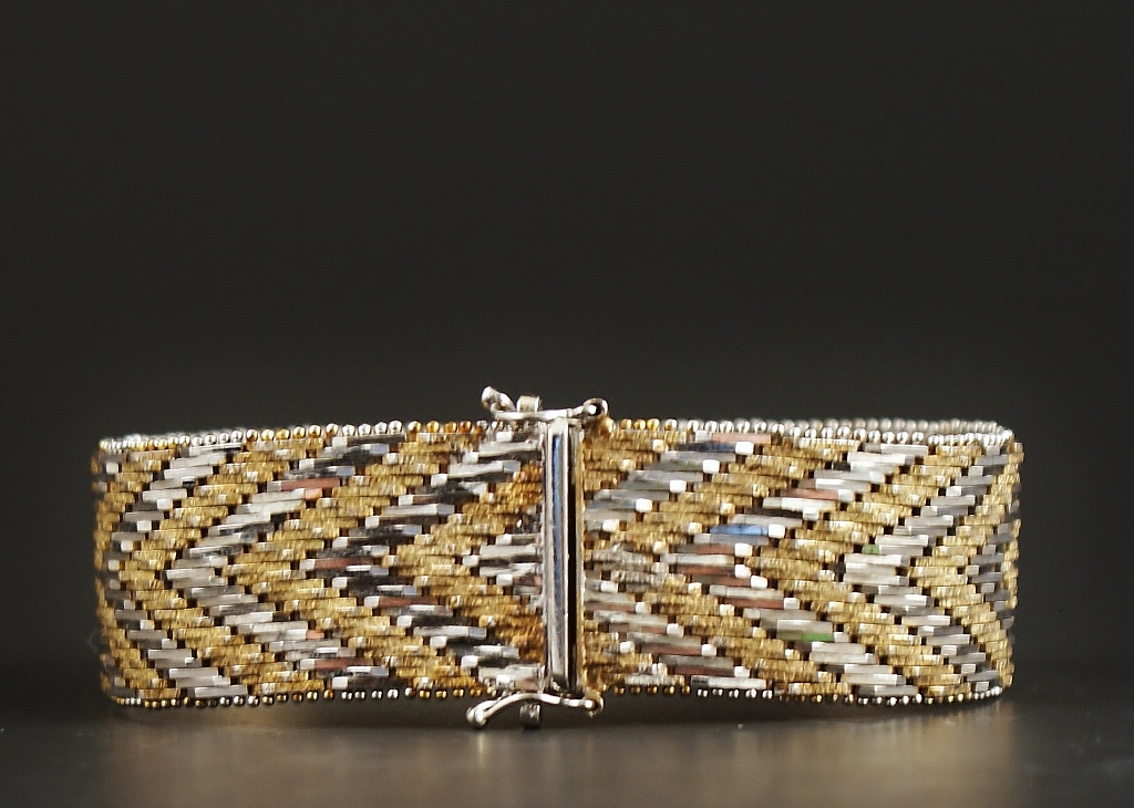 Sterling And Vermeil Bracelet