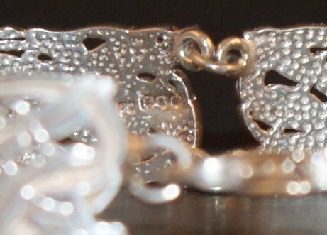 Sterling Dragon Link Bracelet