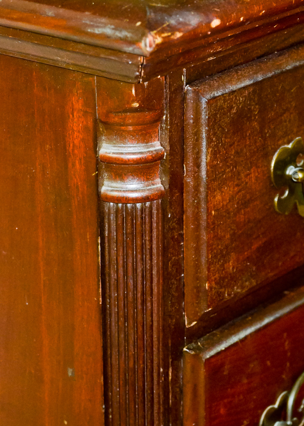 Hungerford Mahogany Dresser with Mirror
