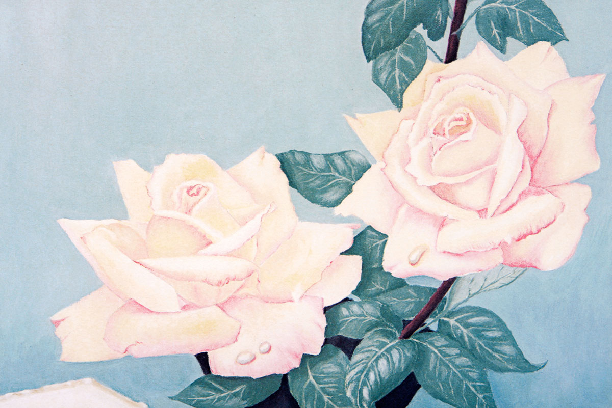 Two Framed James W. Hicks Offset Lithographs