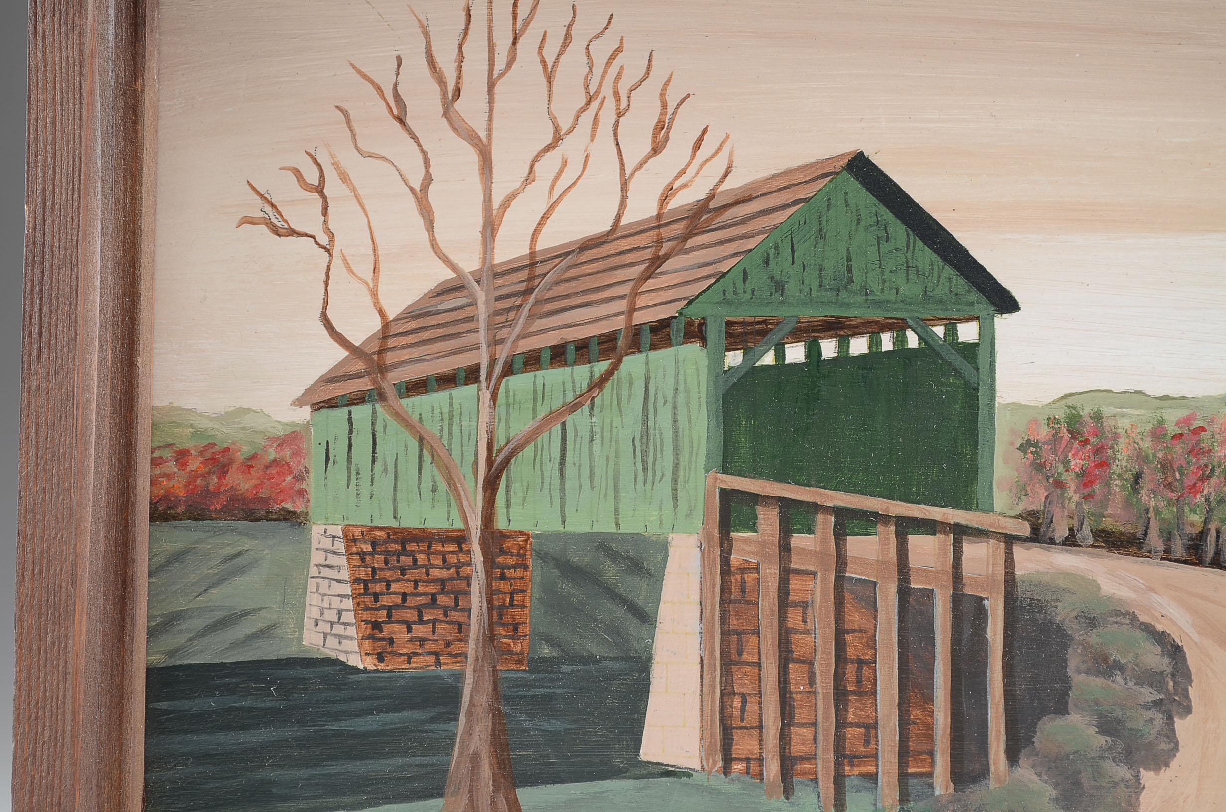 R. Freking Folk Art Painting