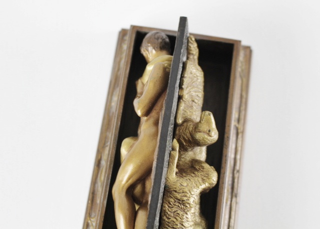 Vienna Bronze Bergman Nam Greb Mechanical Erotic Statue