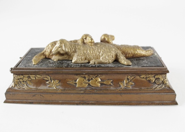 Vienna Bronze Bergman Nam Greb Mechanical Erotic Statue