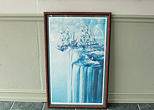 Print of Ed Miracle's "I Told You So" Painting