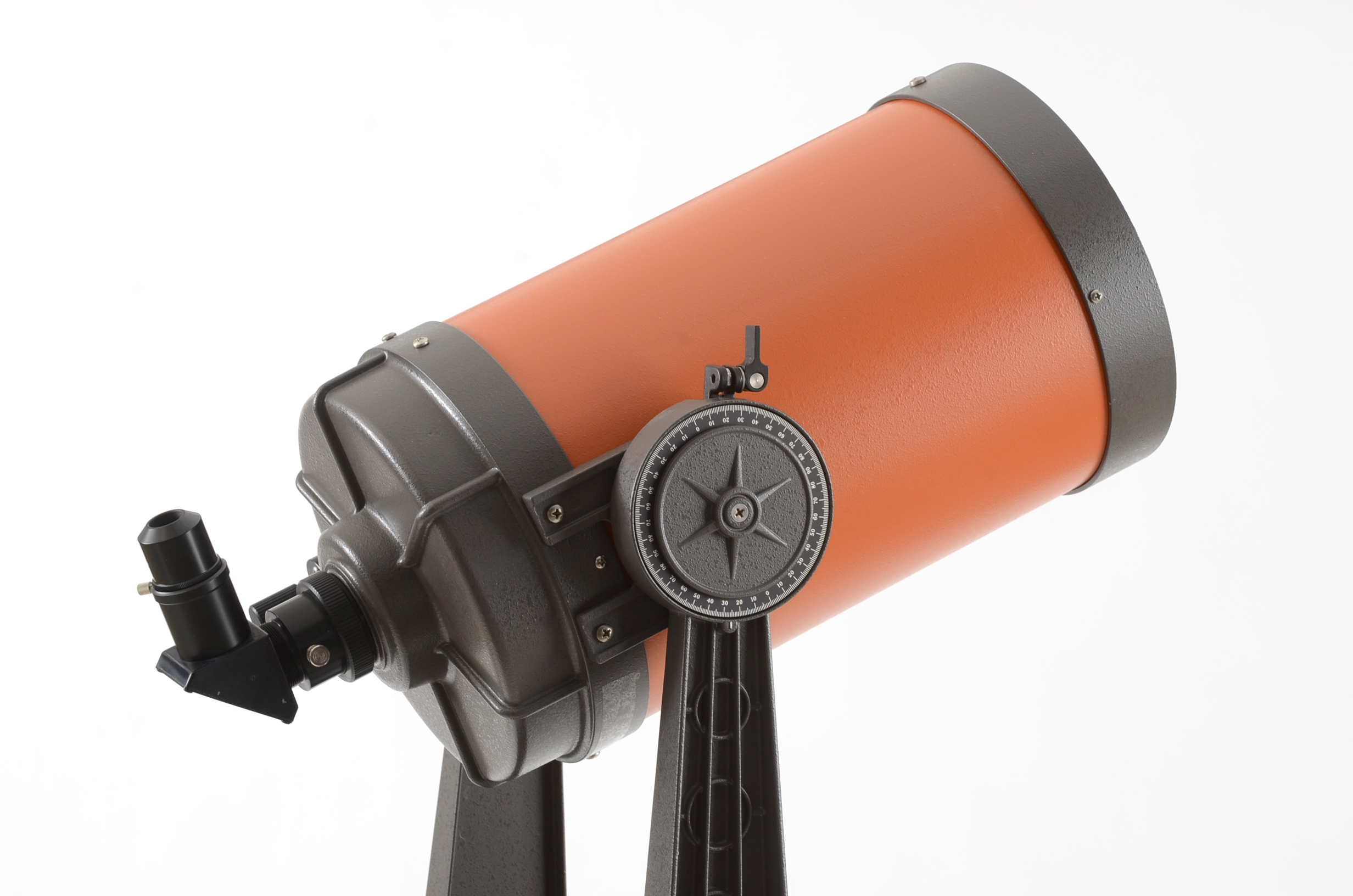 1970s Celestron-8 Orange Tube Telescope
