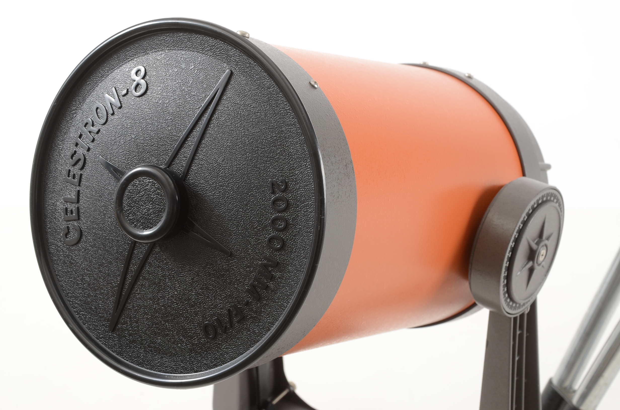 1970s Celestron-8 Orange Tube Telescope