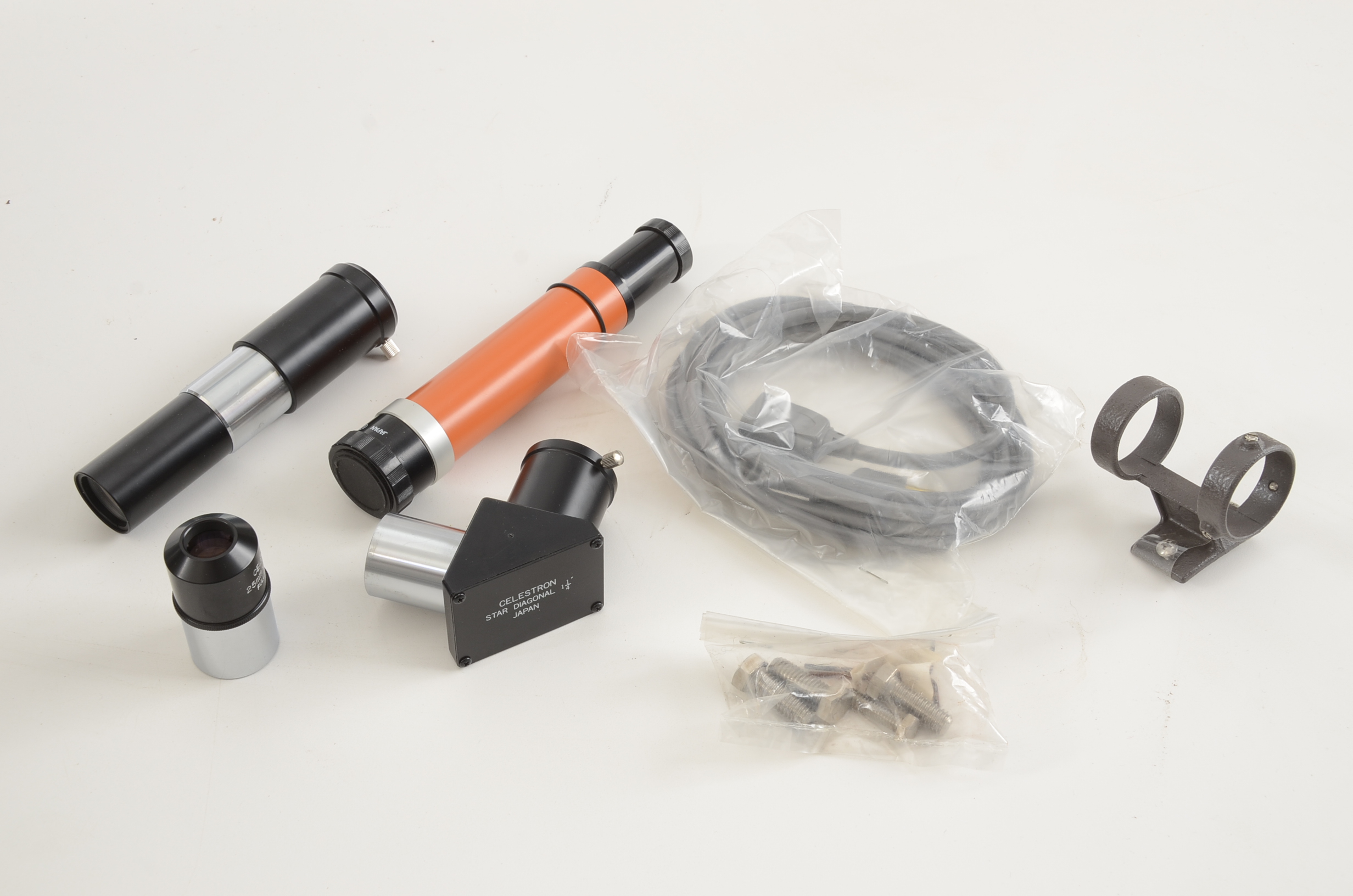 1970s Celestron-8 Orange Tube Telescope