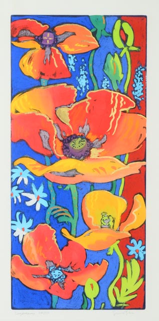 "Daydreams" Limited Edition Hand Tinted Aquatint by Simon Bull