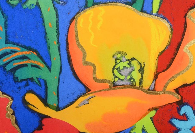 "Daydreams" Limited Edition Hand Tinted Aquatint by Simon Bull