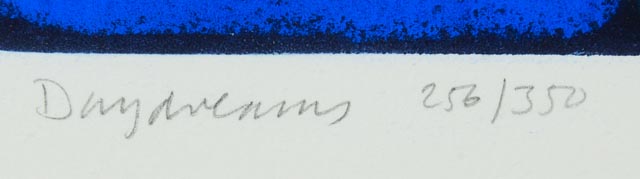 "Daydreams" Limited Edition Hand Tinted Aquatint by Simon Bull