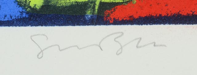 "Daydreams" Limited Edition Hand Tinted Aquatint by Simon Bull