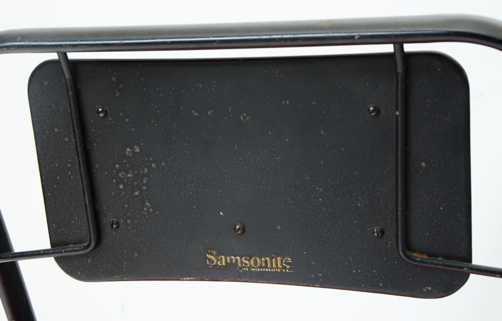 Four Samsonite Folding Chairs