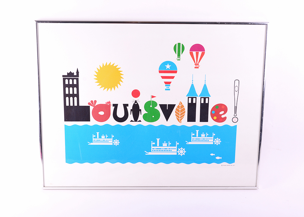 1970s Frank Nofer Louisville Print