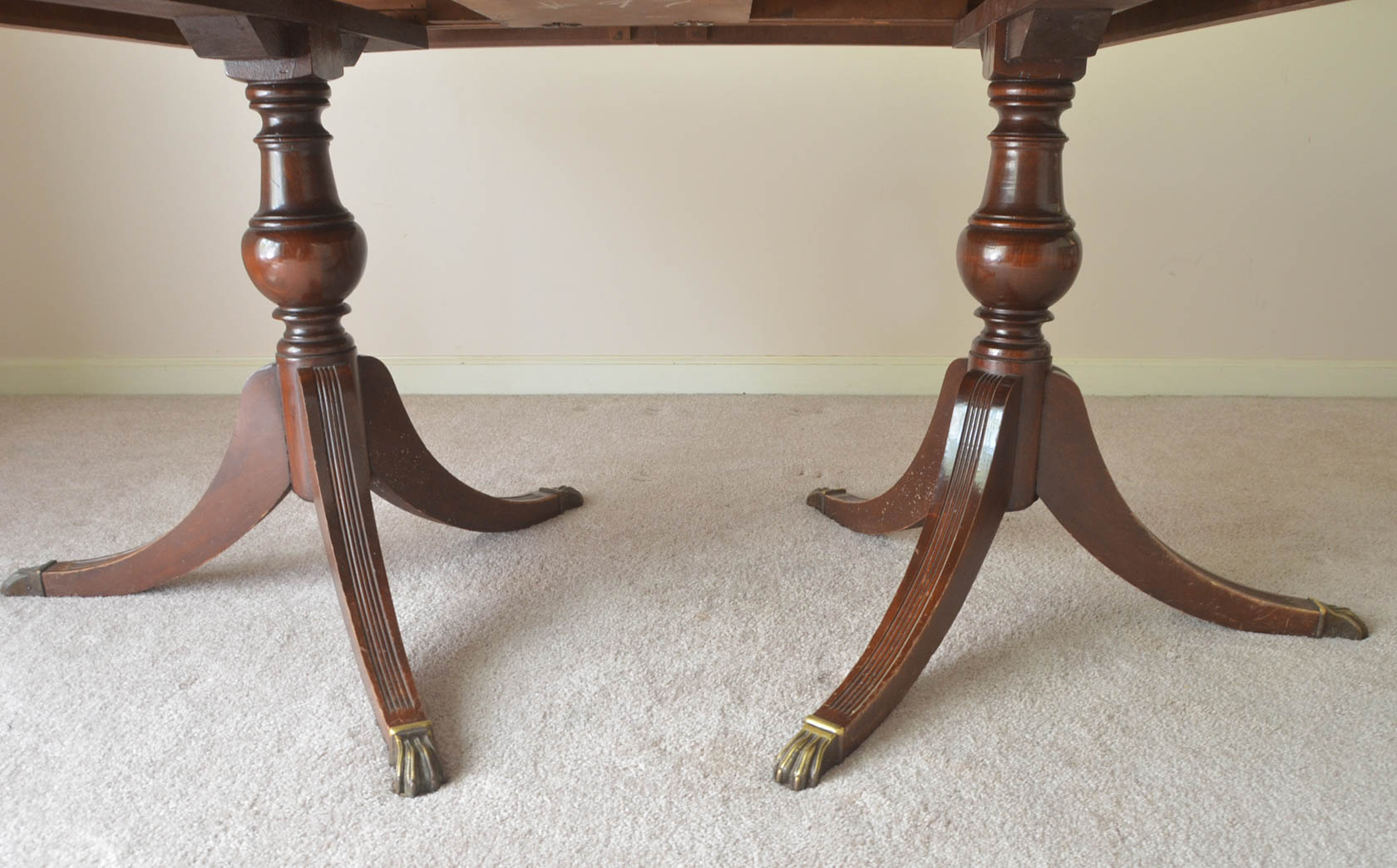 Duncan Phyfe Style Dining Table