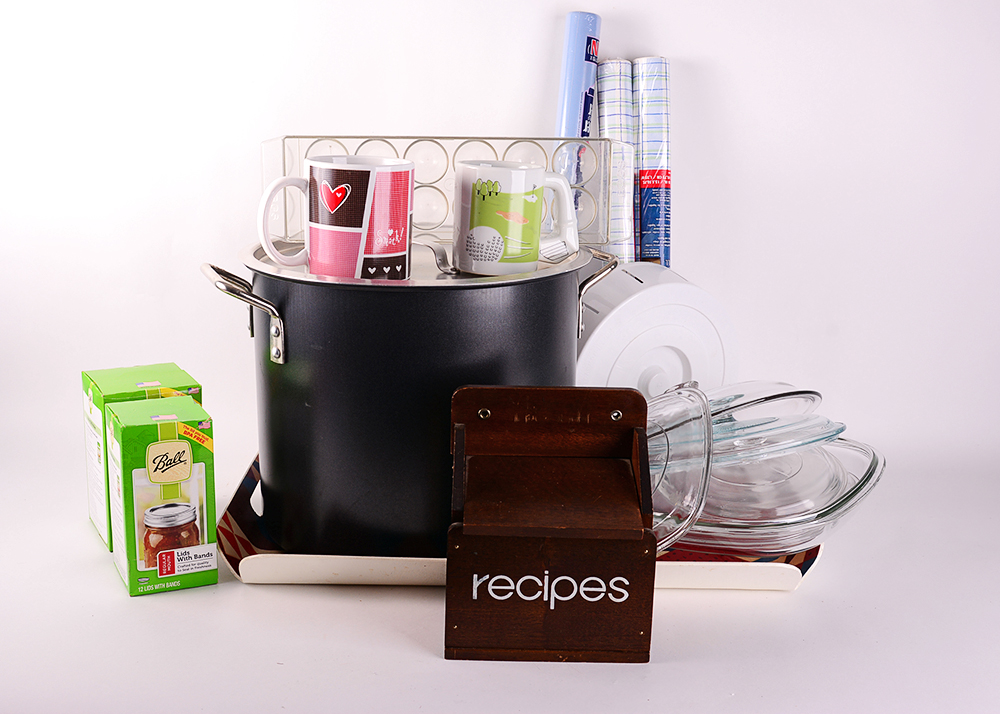 Assorted Kithen Decor and Supplies