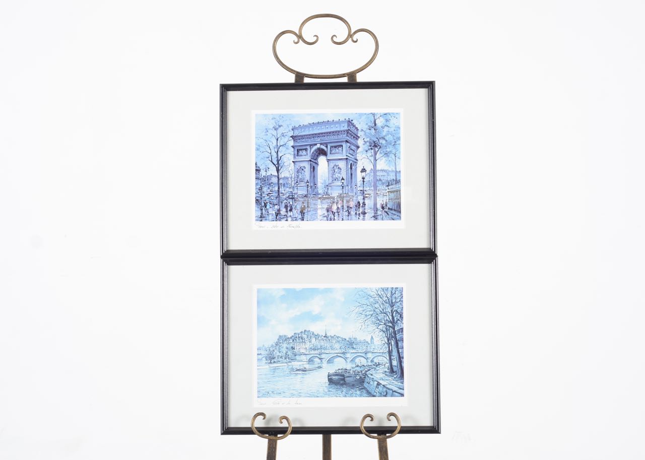 Pair of Parisian Prints by J. Chardon