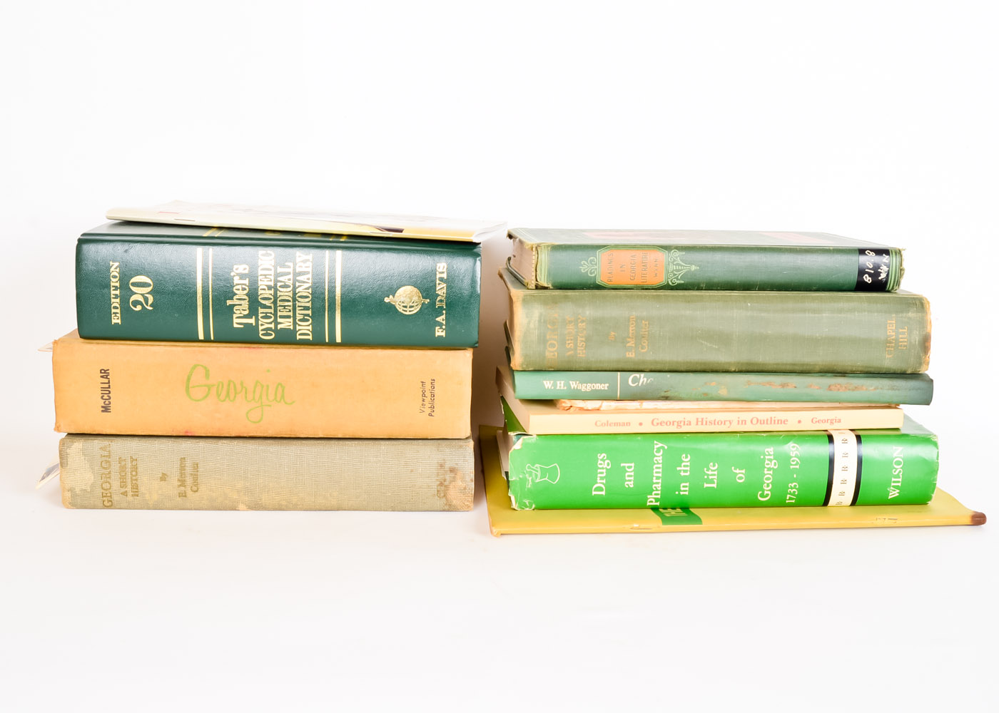 Collection of Vintage Books About Georgia and Univ. of Georgia