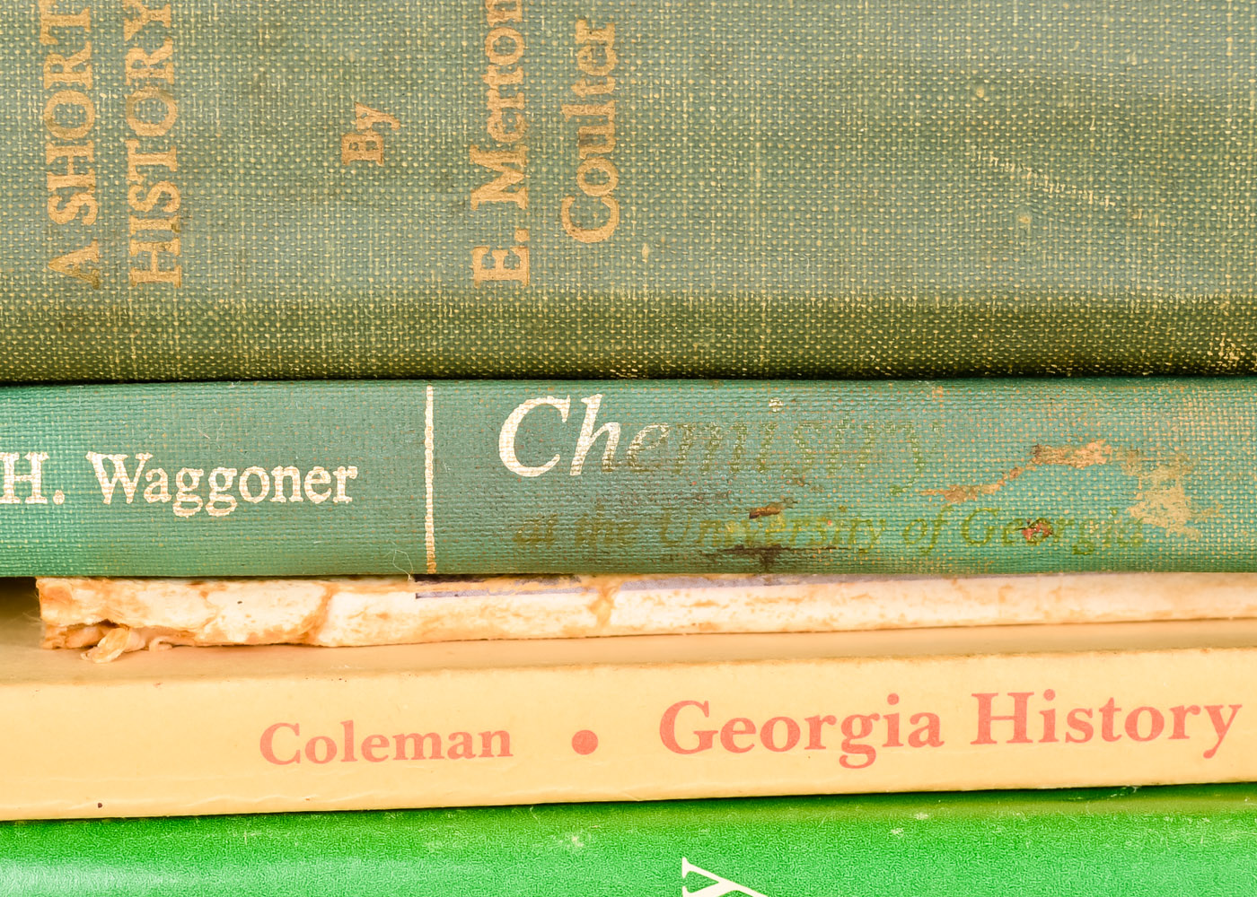Collection of Vintage Books About Georgia and Univ. of Georgia