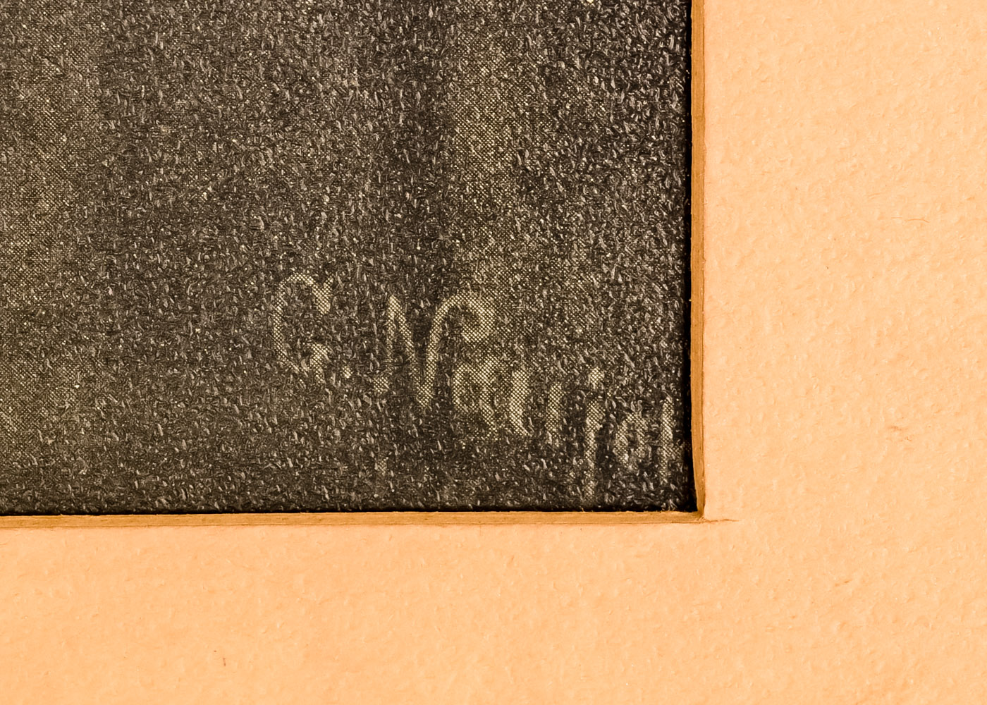 G. Naujok Offset Lithograph of "St. Cecilia" and Print of a Girl