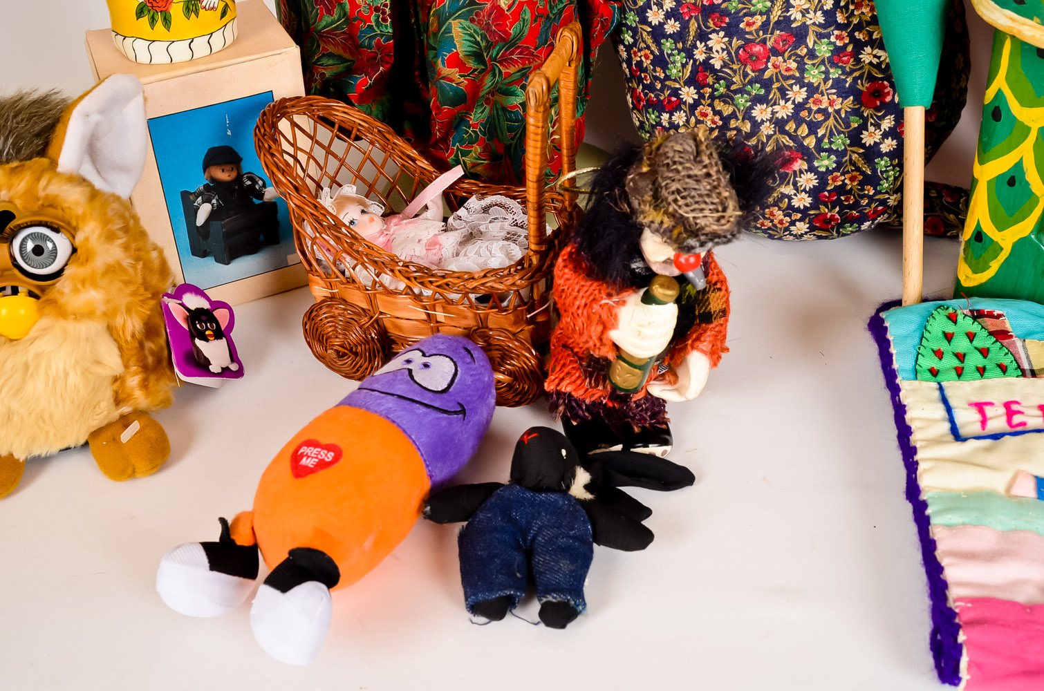 Lot of Dolls and Doll Accessories