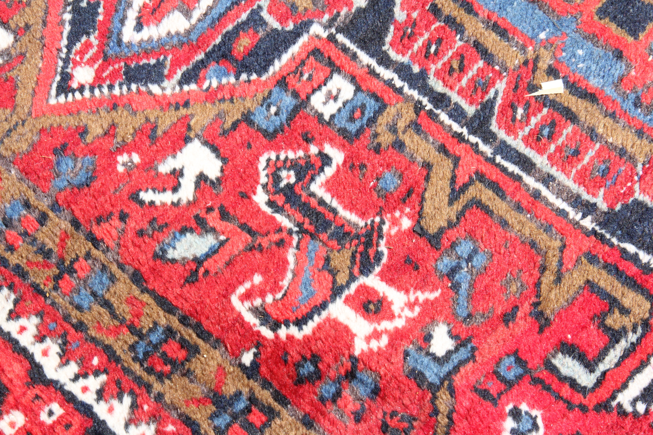 Hand-Knotted Heriz Style Rug