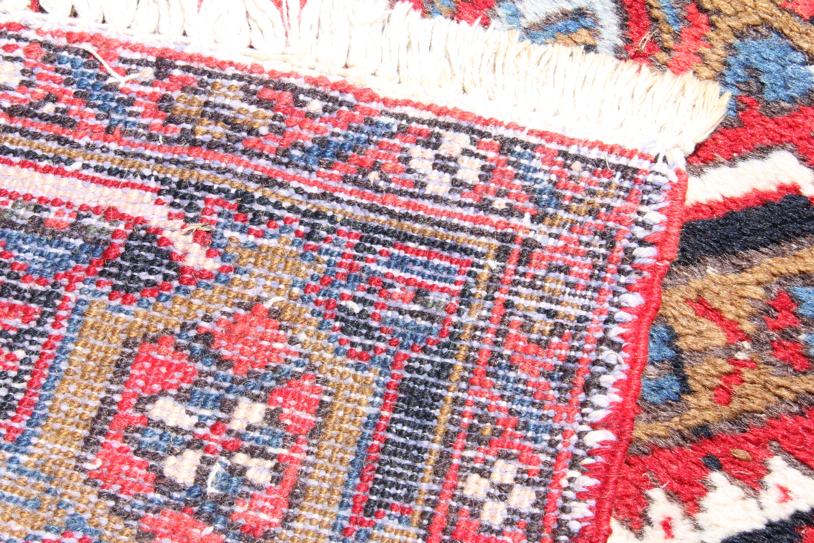 Hand-Knotted Heriz Style Rug