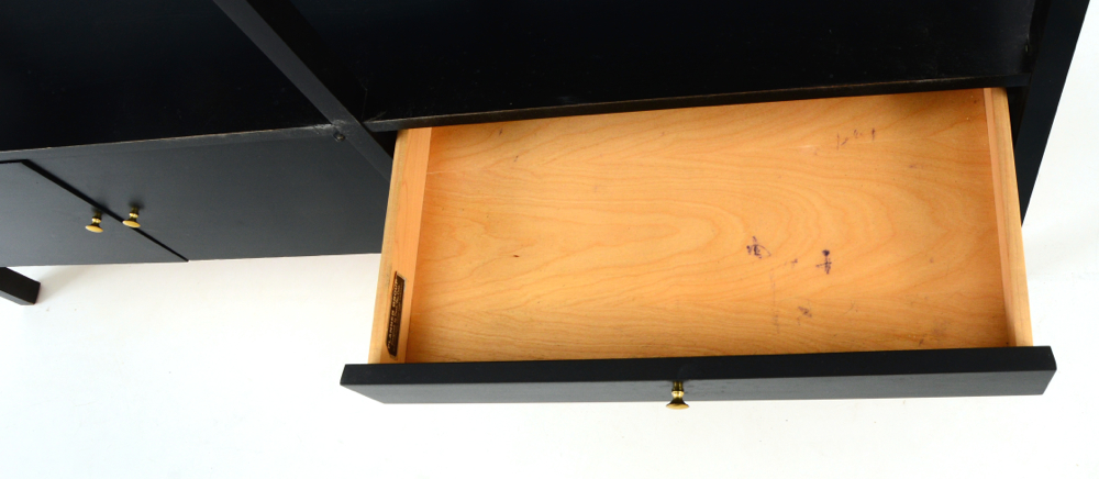 Paul McCobb Ebonized Room Divider / Shelving Unit