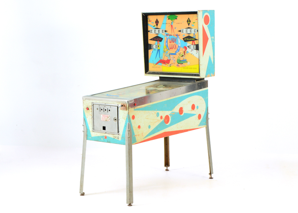 "Lady Luck" Arcade Pinball Machine