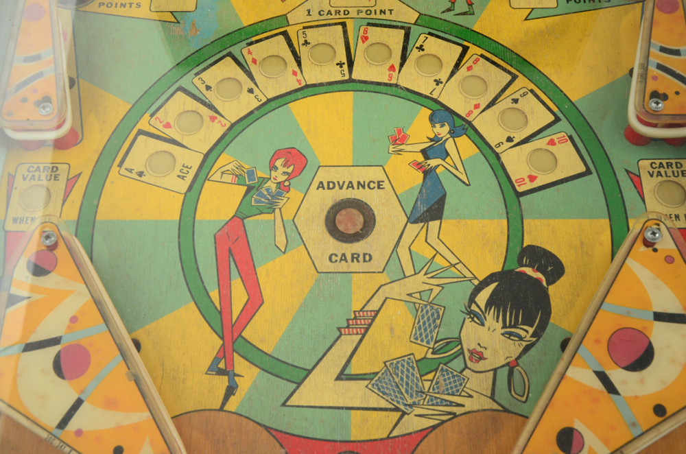 "Lady Luck" Arcade Pinball Machine