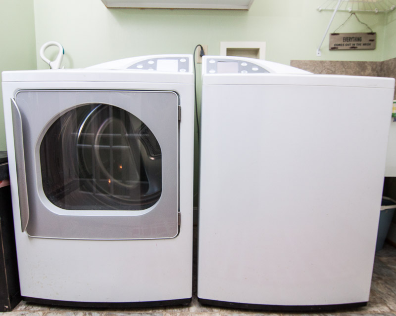 GE Profile Washer and Dryer