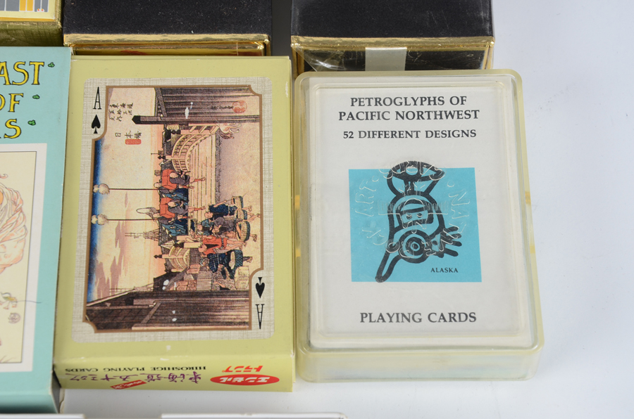 Fourteen Artistic Playing Card Decks