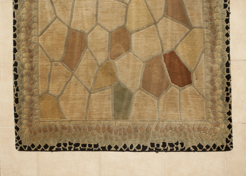 Hand-Knotted Area Rug