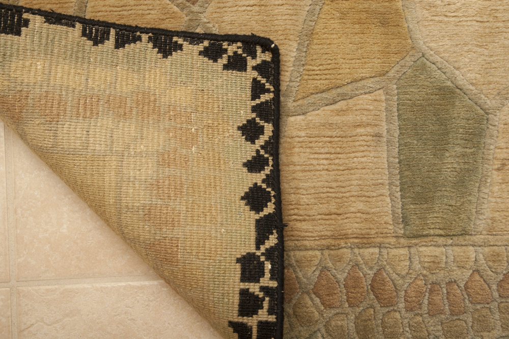 Hand-Knotted Area Rug