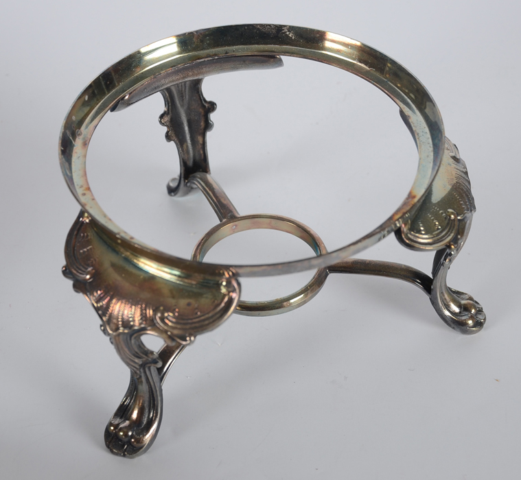 Two Silver Plate Chafing Dishes